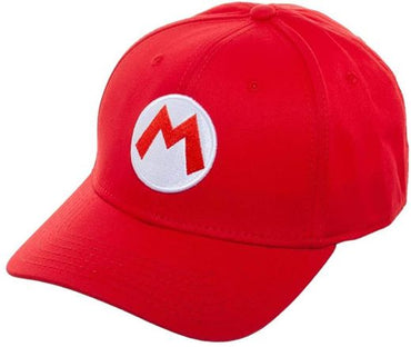 Nintendo - Super Mario Spandex Acrylic Red Flex Cap