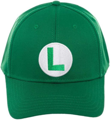 Nintendo - Luigi L Logo Green Cap