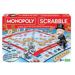 Monopoly Scrabble Mash Up