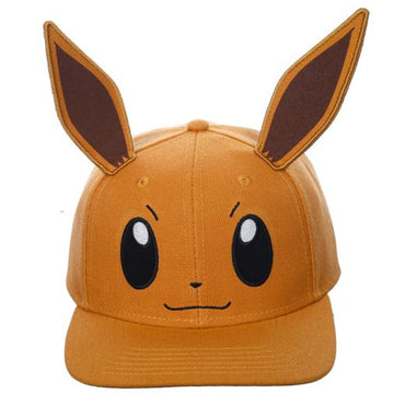 Pokemon - Eevee Big Face Precurve Ears Snapback Hat