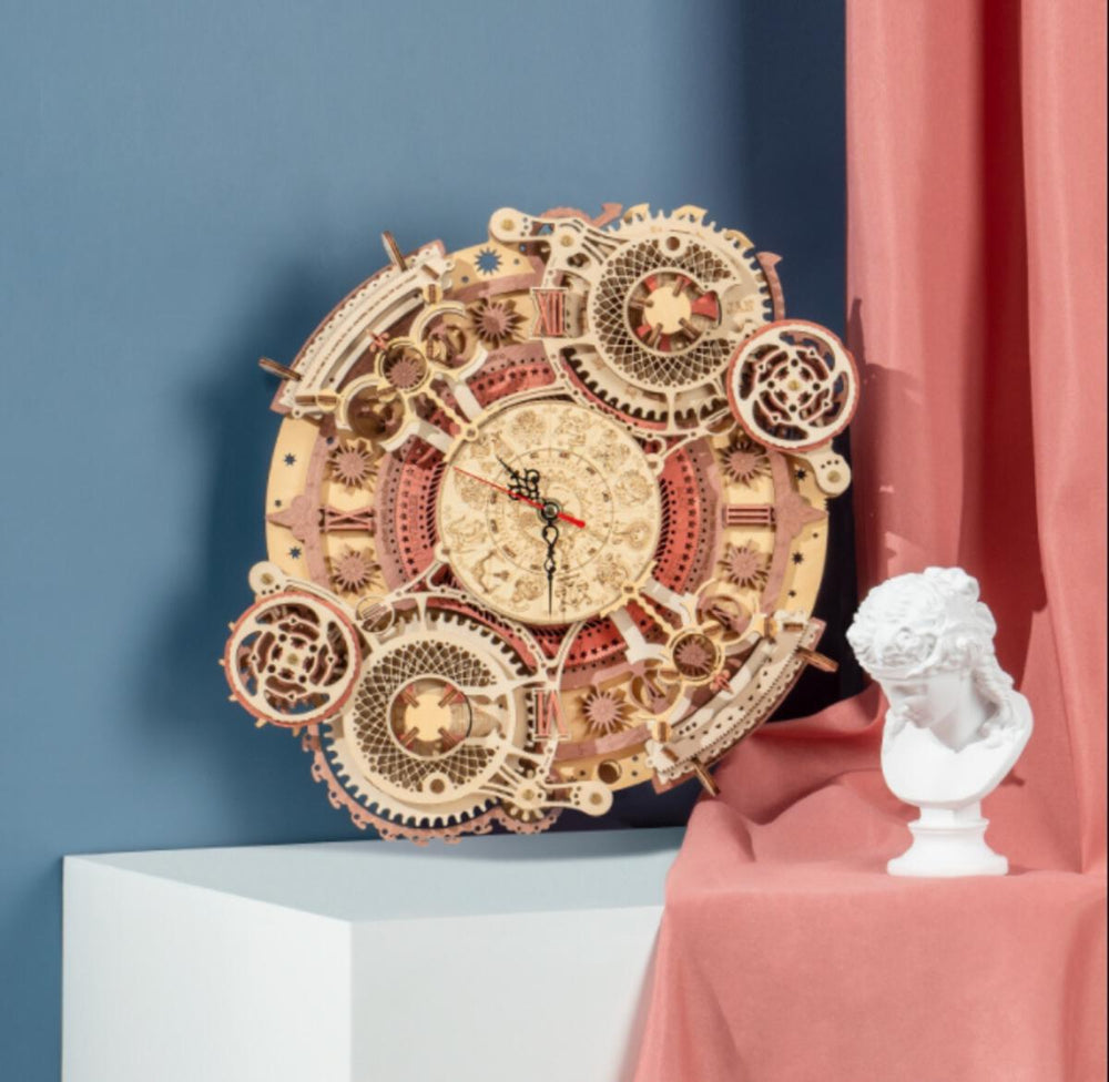 Time Art - Zodiac Wall Clock