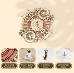 Time Art - Zodiac Wall Clock