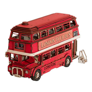 Wooden Craft - London Tour Bus