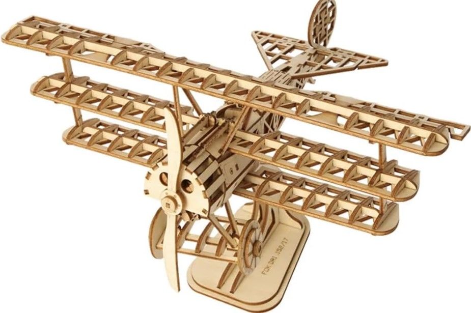 3D Wooden Puzzle - Airplane