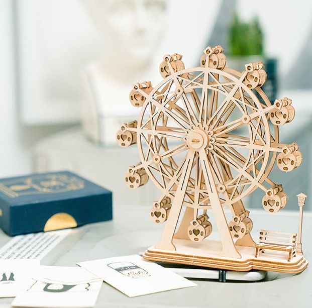 3D Wooden Puzzle - Ferris Wheel