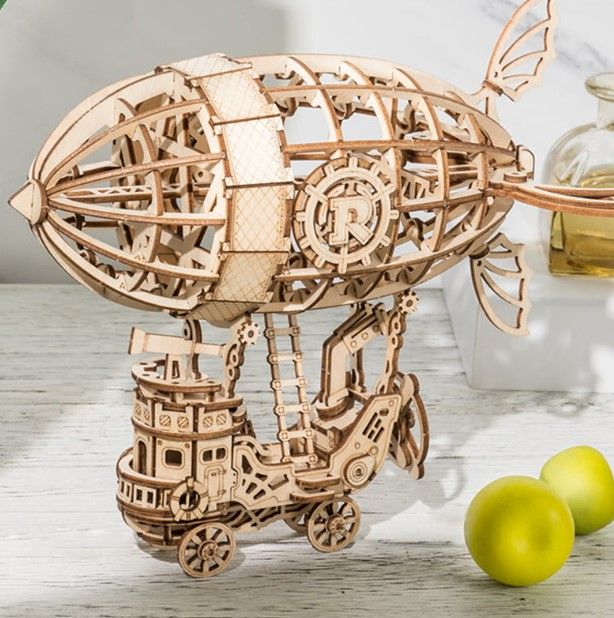 3D Wooden Puzzle - Airship