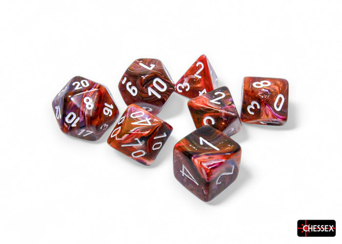 Festive Polyhedral 7-Die Set