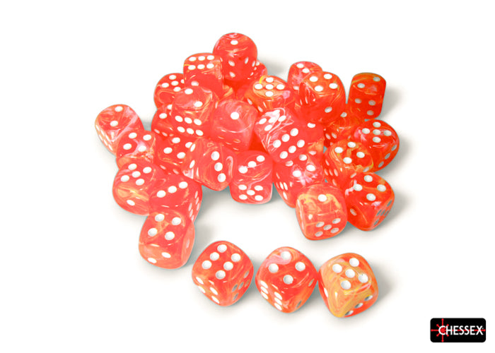 Festive 12mm d6 Dice Block (36 dice)