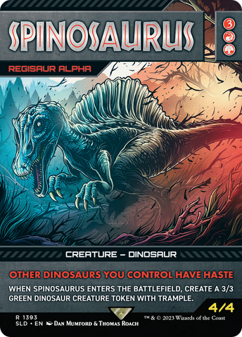Spinosaurus - Regisaur Alpha [Secret Lair Drop Series]