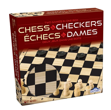 Chess & Checkers (Wood)