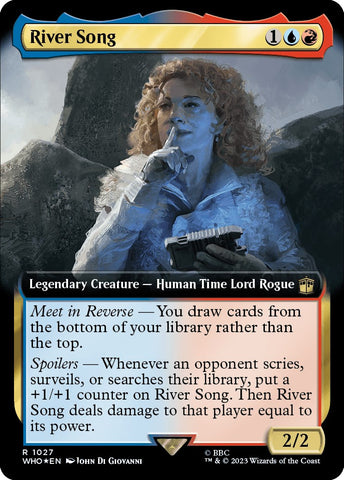 River Song (Extended Art) (Surge Foil) [Doctor Who]