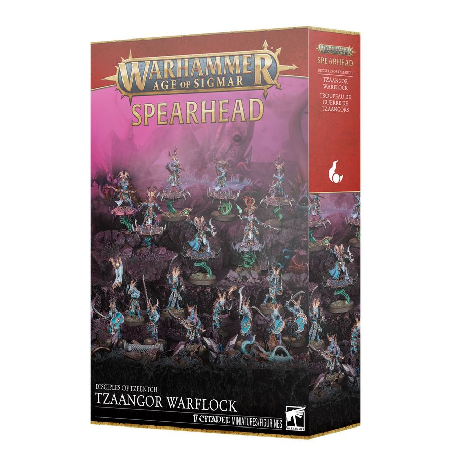 Spearhead: Disciples of Tzeentch – Tzaangor Warflock