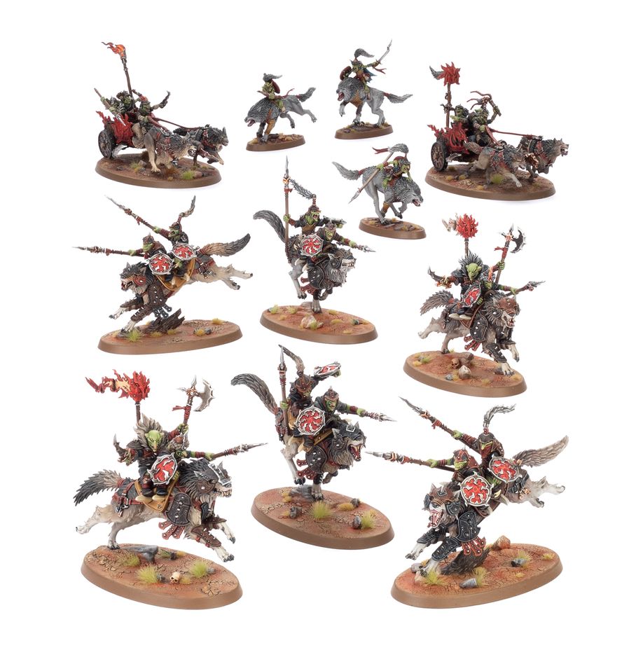 Spearhead: Spearhead: Gloomspite Gitz – Snarlpack Huntaz