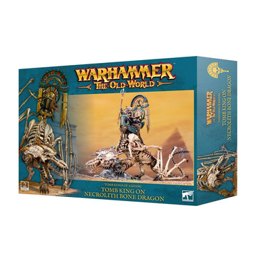 The Old World: Tomb King/Liche Priest on Necrolith Bone Dragon