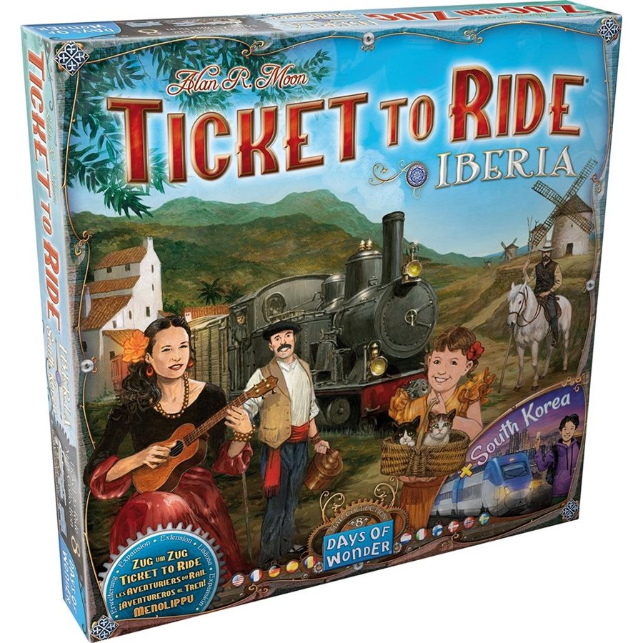 Ticket to Ride: Map Collection #8 - Iberia & South Korea