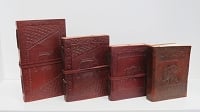 Handmade Leather Book - 6" x 4.5"