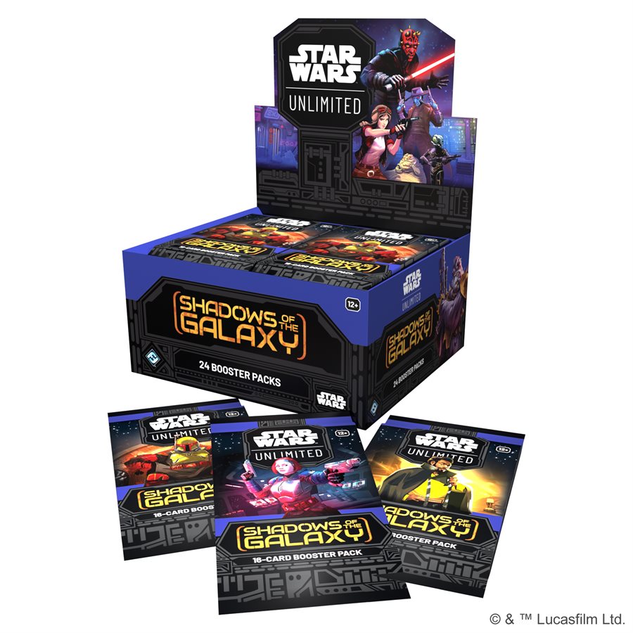 Star Wars: Unlimited - Shadows Of The Galaxy Booster Box