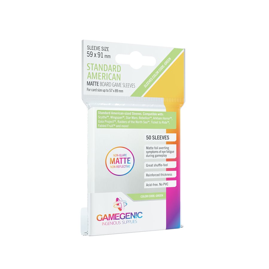 Gamegenic Matte Board Game Sleeves