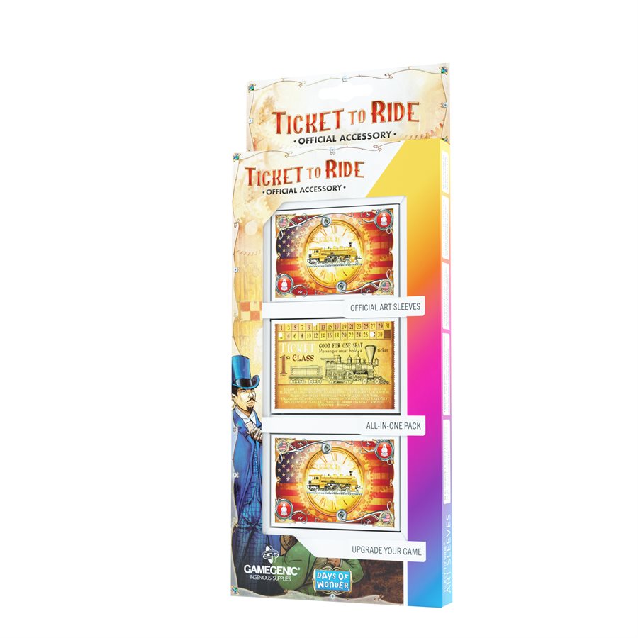 Ticket to Ride Art Sleeves