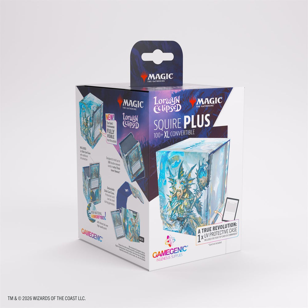 Gamegenic Squire Plus 100+ XL Convertible Deck Box - Magic: The Gathering