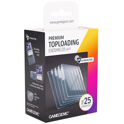 Gamegenic Premium Toploading Exoshields - 35pt