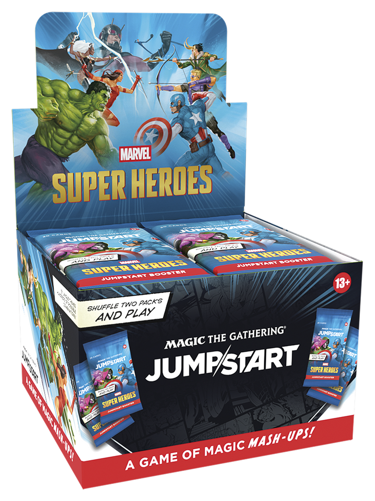 Marvel Super Heroes - Jumpstart Booster Box LIMIT 1 per customer (PREORDER: Available June 19)