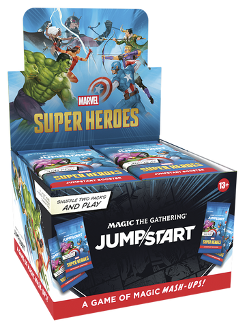 Marvel Super Heroes - Jumpstart Booster Box LIMIT 1 per customer (PREORDER: Available June 19)