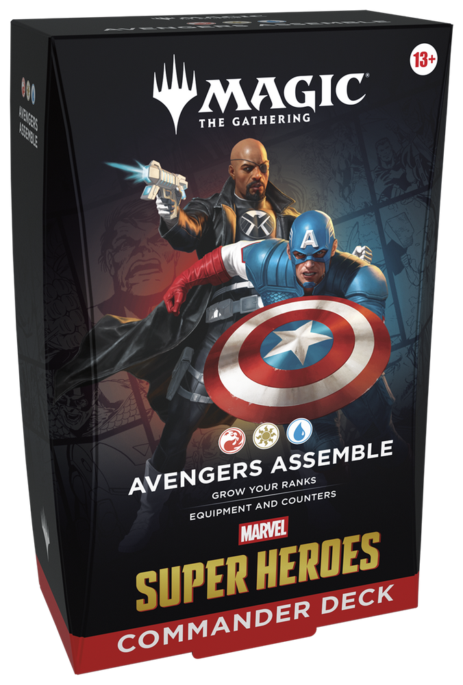 Marvel Super Heroes - Commander Deck - LIMIT 1 per customer (PREORDER: Available June 19)