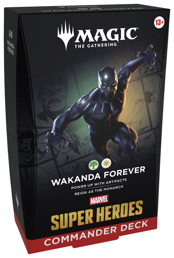 Marvel Super Heroes - Commander Deck - LIMIT 1 per customer (PREORDER: Available June 19)