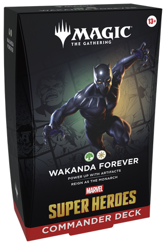Marvel Super Heroes - Commander Deck - LIMIT 1 per customer (PREORDER: Available June 19)
