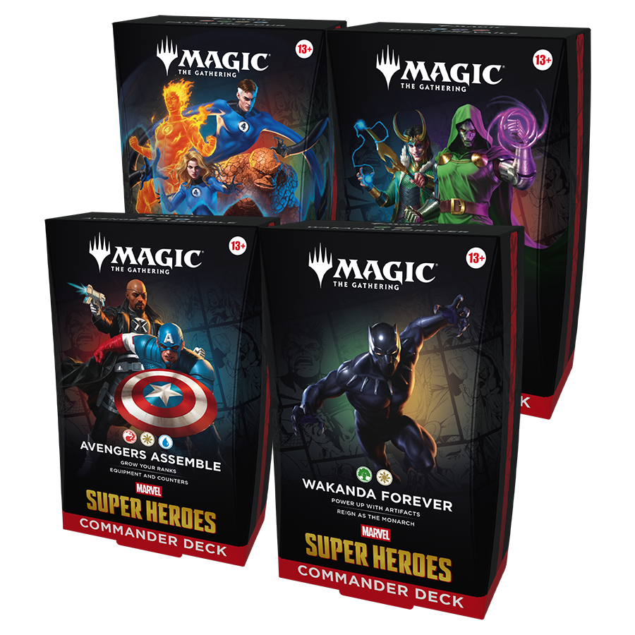 Marvel Super Heroes - Commander Deck - LIMIT 1 per customer (PREORDER: Available June 19)
