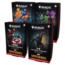 Marvel Super Heroes - Commander Deck - LIMIT 1 per customer (PREORDER: Available June 19)