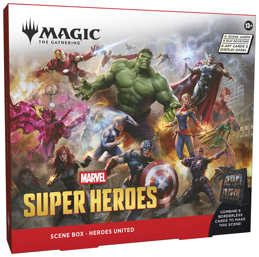 Marvel Super Heroes - Scene Box LIMIT 1 per customer (PREORDER: Available June 19)