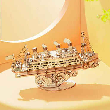 3D Wooden Puzzle - Cruise Ship