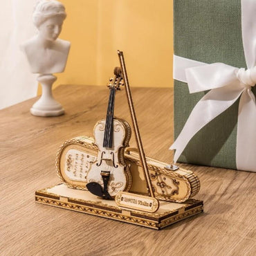 Wooden 3D Puzzle - Violin Capriccio