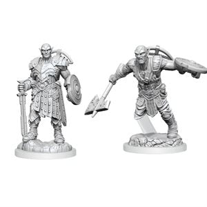 D&D Nolzur's Marvelous Miniatures W20: Earth Genasi Fighter