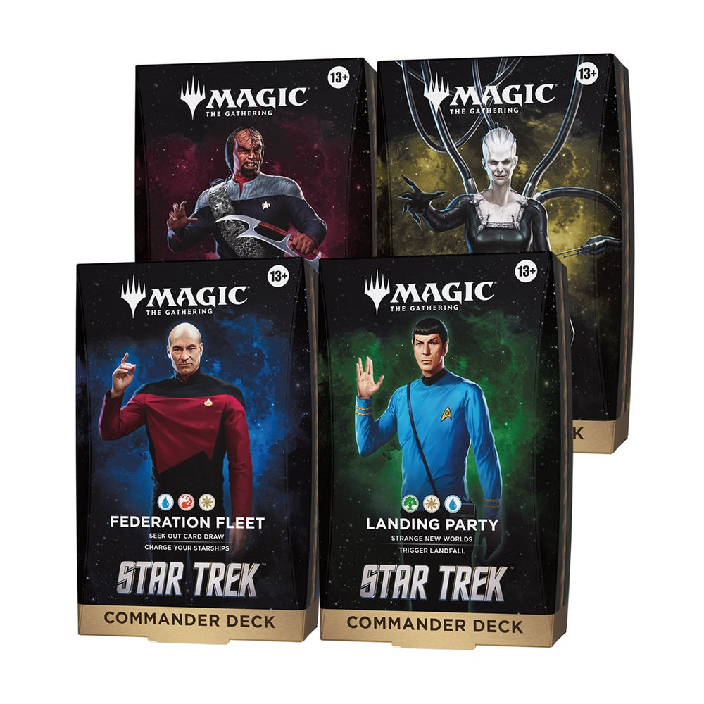 Star Trek - Commander Decks LIMIT 1 ea. per customer (Preorder: Nov 6th)