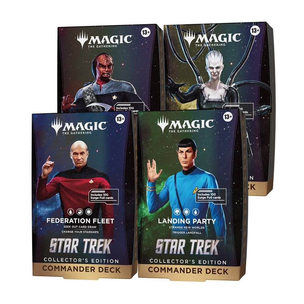 Star Trek - Collector's Commander Decks LIMIT 1 ea. per customer (Preorder: Nov 6th)