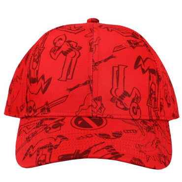 Marvel Deadpool Art Sketch Snapback Hat