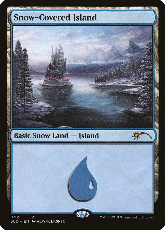 Snow-Covered Island (2) [Secret Lair Drop Series]