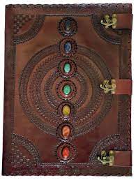 Handmade Leather Book - 18" x 14"