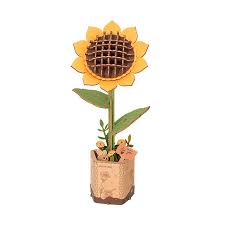 Wooden Bloom Craft - Sunflower