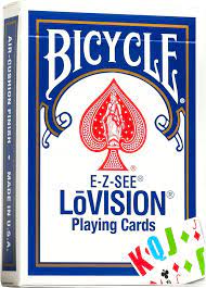 Bicycle Playing Cards - E-Z-See LoVision Playing Cards