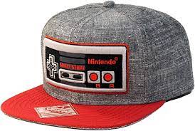Nintendo - Grey Red Snapback