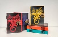 Handmade Leather Book - 7" x 5"