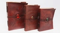 Handmade Leather Book - 6" x 4.5"