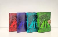 Handmade Leather Book - 7" x 5"