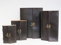 Handmade Leather Book - 5" x 3.5"
