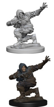 Pathfinder Unpainted Miniature: Human Rogue (male)