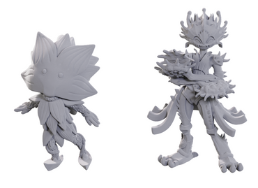 WizKids Unpainted Miniatures: Lotus and Flytrap Leshy